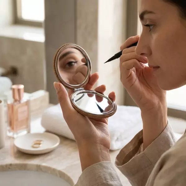 Espelho de Bolsa Ecológico em Cortiça Personalizado