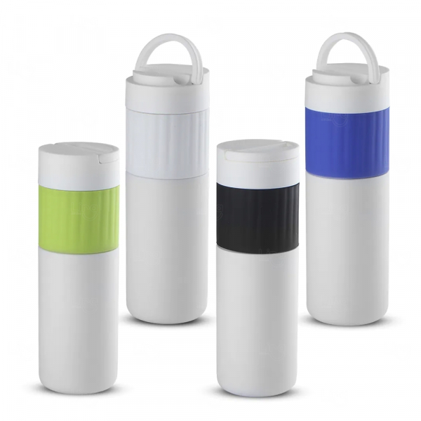 Garrafa Personalizado Térmica com Suporte para Celular - 500ml 