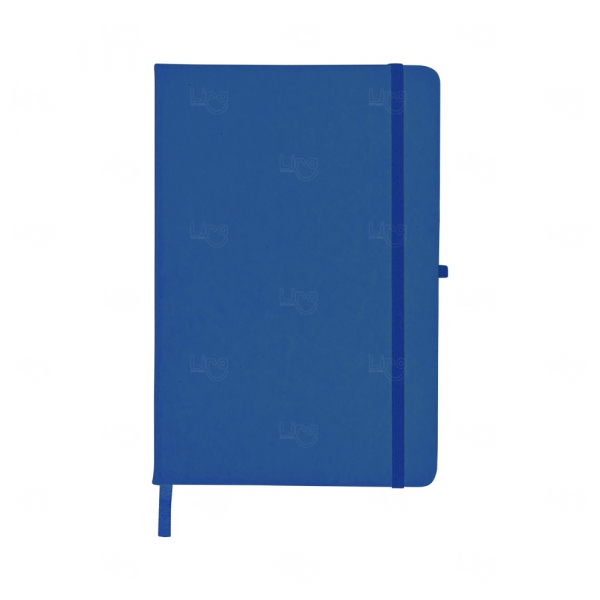 Moleskine  Com Porta Caneta Personalizado - 21,2 x 14,5 cm Azul