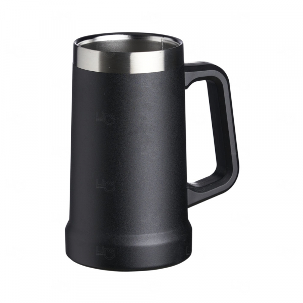 Caneca Térmica Personalizada - 700ml Preto