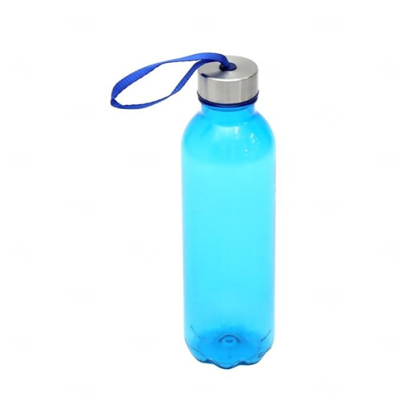 Squeeze PET 600ml com Tampa de Metal Personalizado 