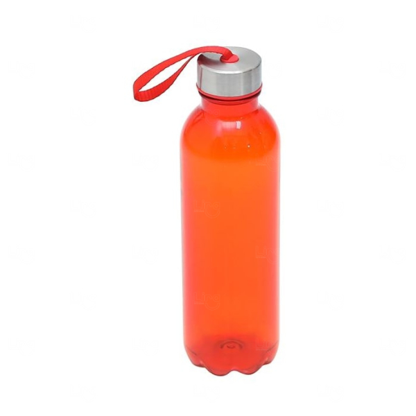 Squeeze PET 600ml com Tampa de Metal Personalizado