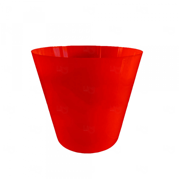 Balde de Pipoca Personalizado - 3L Vermelho