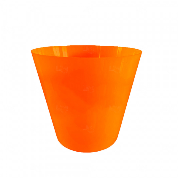 Balde de Pipoca Personalizado - 3L Laranja