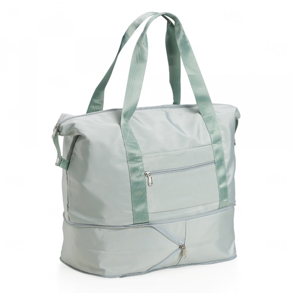 Bolsa Dobrável  Personalizada - 35L Verde Claro