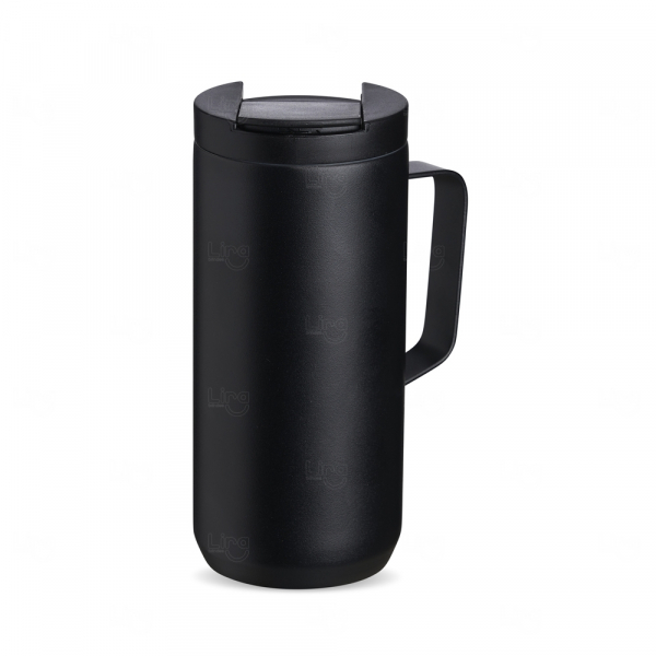 Caneca Térmica Personalizada - 400ml Preto