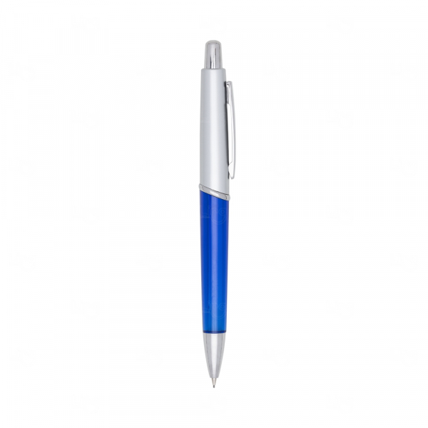 Lapiseira Plástica Personalizada Azul