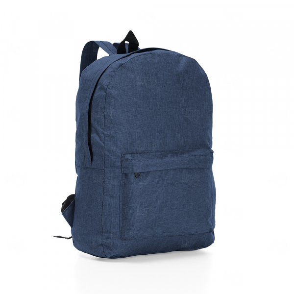 Mochila de Nylon com Bolso Frontal Personalizado 