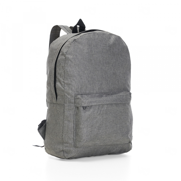 Mochila de Nylon com Bolso Frontal Personalizado 