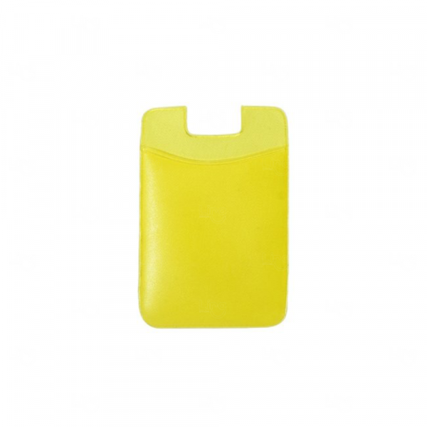 Adesivo Porta Cartão  PVC Emborrachado Personalizado Amarelo