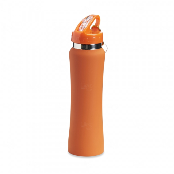 Squeeze Alumínio Personalizado - 750ml Laranja