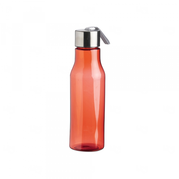 Garrafa Plástica Personalizada - 600ml Vermelho