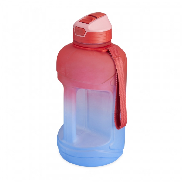 Squeeze Personalizada de Plástico - 2,2L Vermelho