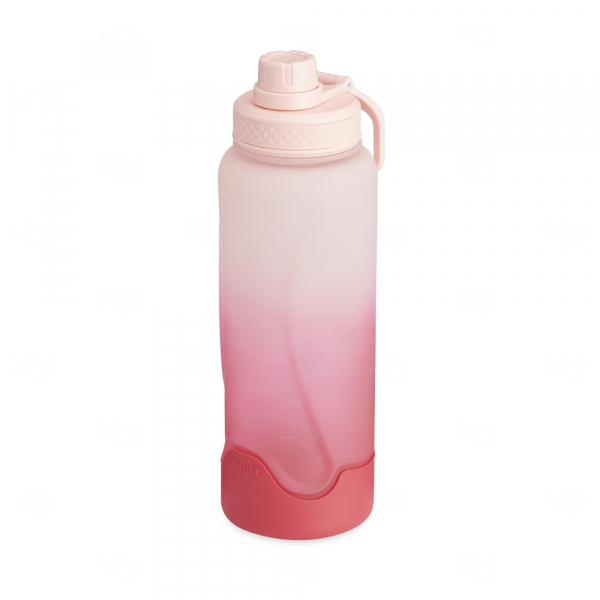 Squeeze Personalizada de Plástico - 1,1L Rosa Claro