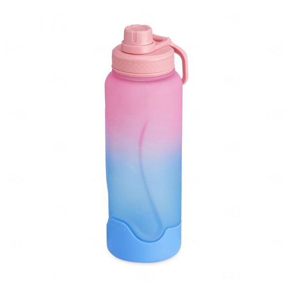 Squeeze Personalizada de Plástico - 1,1L Rosa Escuro