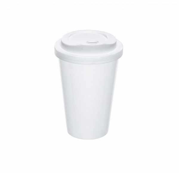 Copo Café Personalizado - 350ml Branco