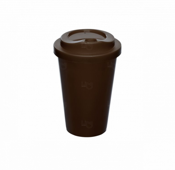 Copo Café Personalizado - 350ml Marrom