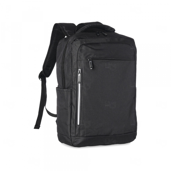 Mochila Nylon 20L Notebook 15,6" Personalizada Preto