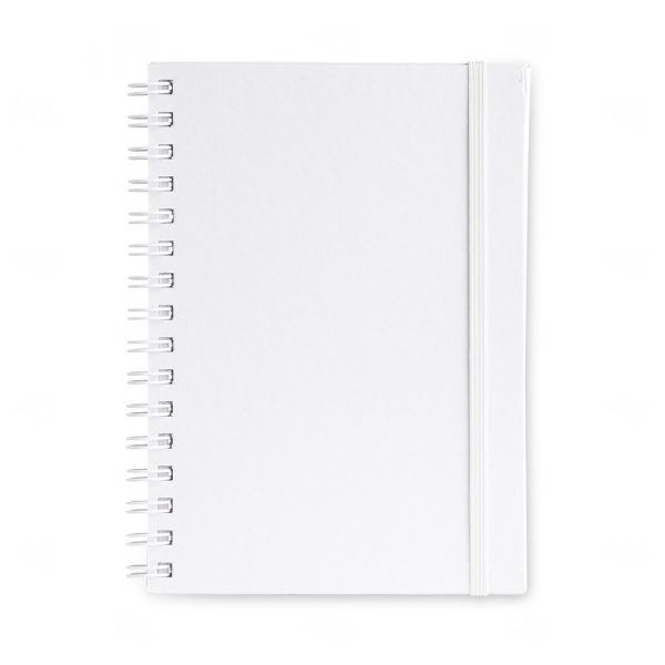 Caderno Personalizado Planner - 21 x 15,8 cm Branco