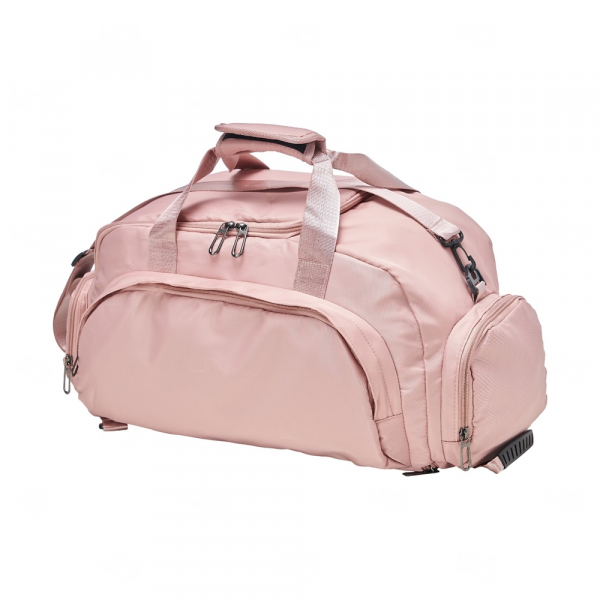 Bolsa Esportiva Personalizada em Poliéster Rosa