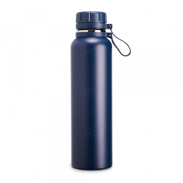 Garrafa Personalizada Térmica - 1L Azul Escuro