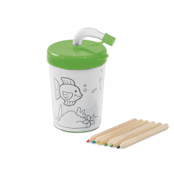 Copo Personalizado Infantil para Colorir - 200ml