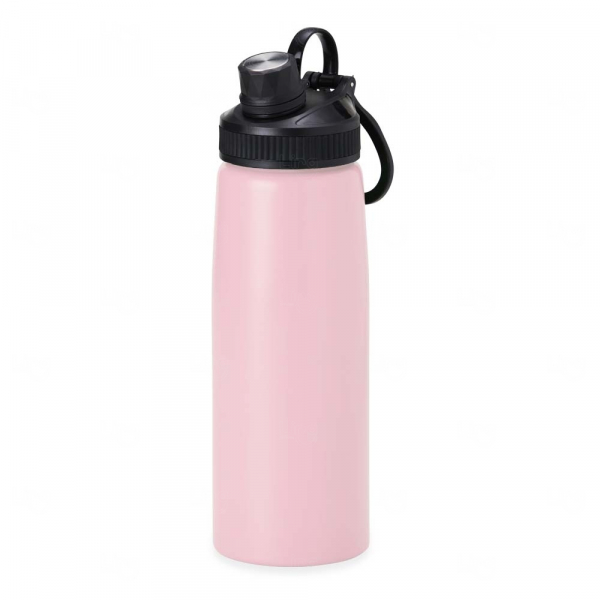 Squeeze Personalizada Inox - 900ml Rosa Claro