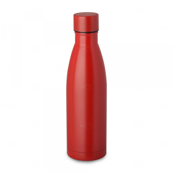 Garrafa Personalizada Térmica - 500ml Vermelho