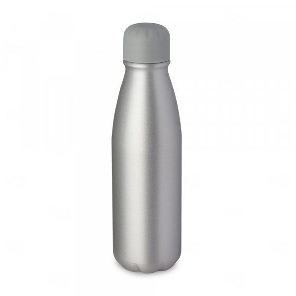 Garrafa Personalizada de Alumínio - 600ml Prata