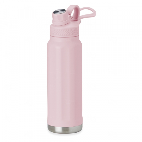 Garrafa Térmica Personalizada Inox - 950ml Rosa Claro