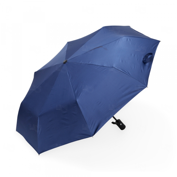 Guarda Chuva Personalizado Com Proteção UV Azul