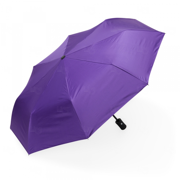 Guarda Chuva Personalizado Com Proteção UV Roxo