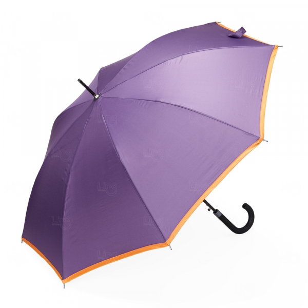 Guarda Chuva Personalizado Manual Roxo