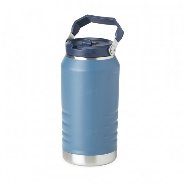 Garrafa Térmica Personalizada - 1,1L Azul