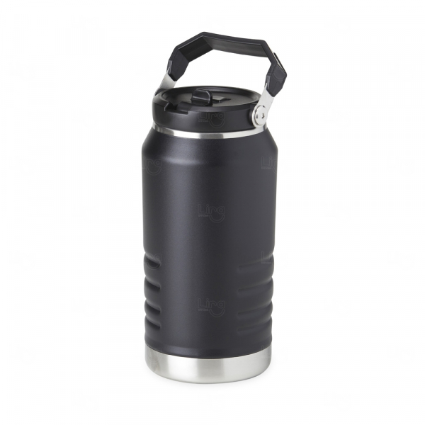 Garrafa Térmica Personalizada - 1,1L Preto
