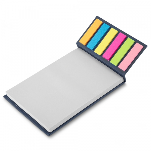 Bloco de Anotações Personalizado c/ Autoadesivos - 15,2 x 10,1 cm