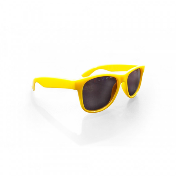 Óculos de Sol Colorido Personalizado Amarelo