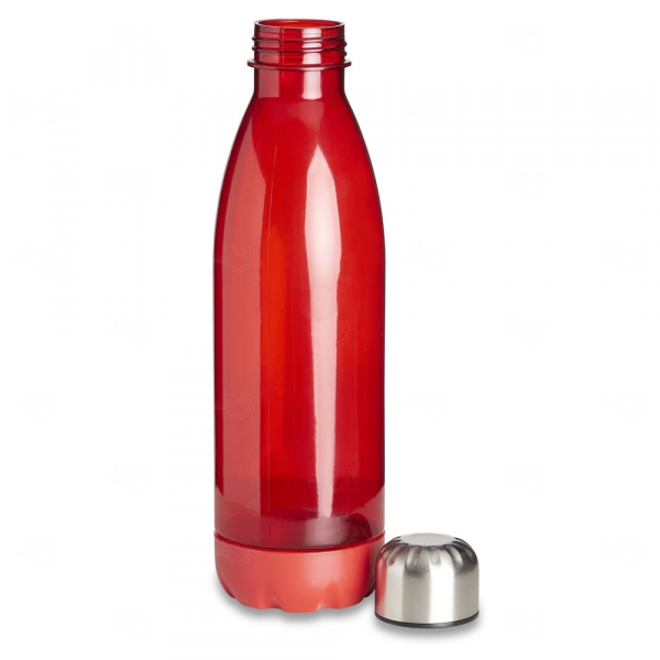 Garrafa Plástica Translúcida 700ml Personalizada 