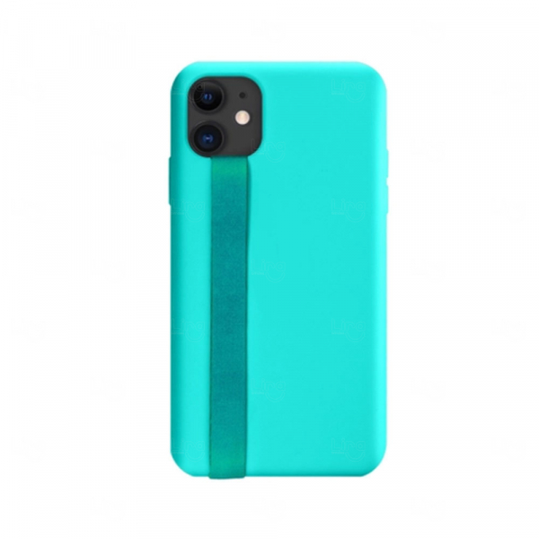 Fita Salva Celular Personalizada Verde Água