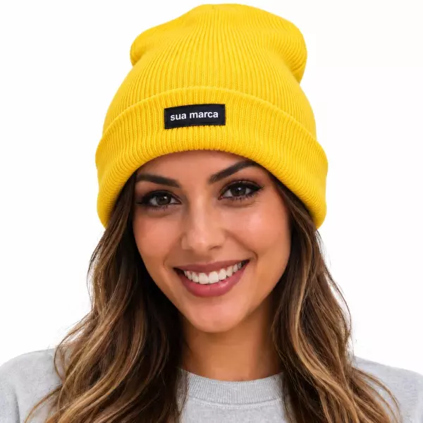 Gorro em Lã Personalizado 