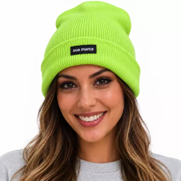 Gorro em Lã Personalizado 