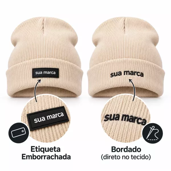 Gorro em Lã Personalizado 