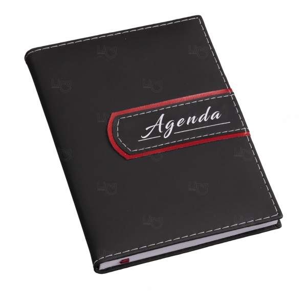 Agenda Personalizada Diária 2024 - 20 x 14,8 cm