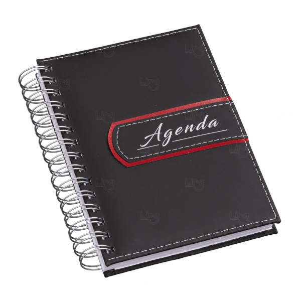 Agenda Personalizada Diária 2024 - 20 x 16 cm