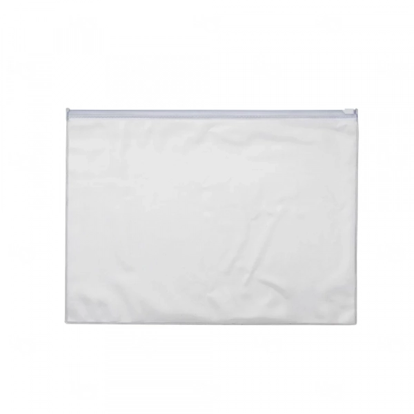 Pasta Zip Zap Personalizada PVC Cristal A4 - 18 x 27 cm 