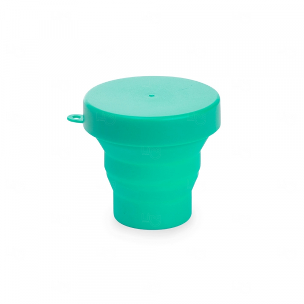 Copo Retrátil Personalizado de Silicone - 150ml 