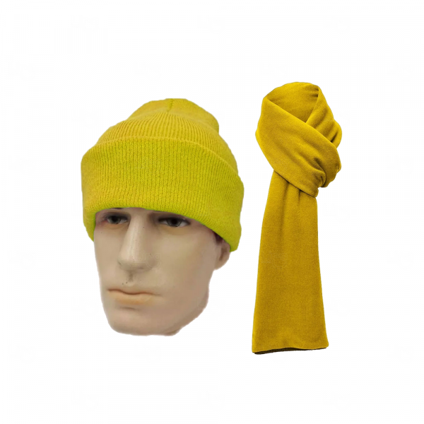 Kit Inverno Personalizado - 2 Peças Amarelo