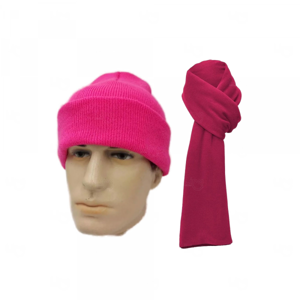 Kit Inverno Personalizado - 2 Peças Rosa