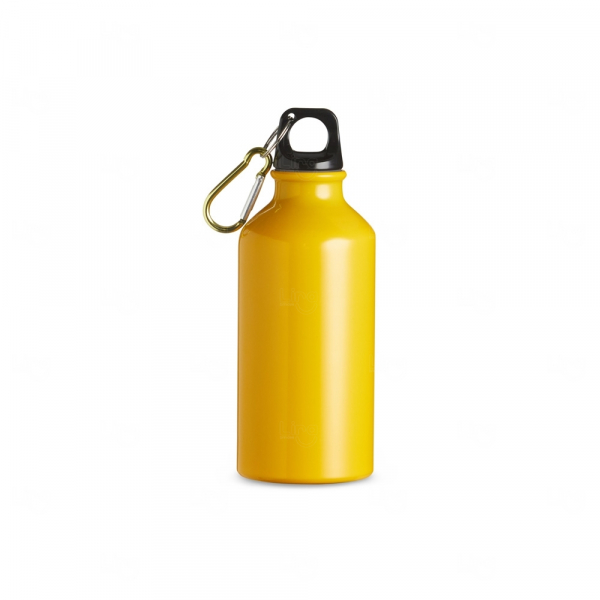 Garrafa Alumínio Personalizado - 420ml Amarelo