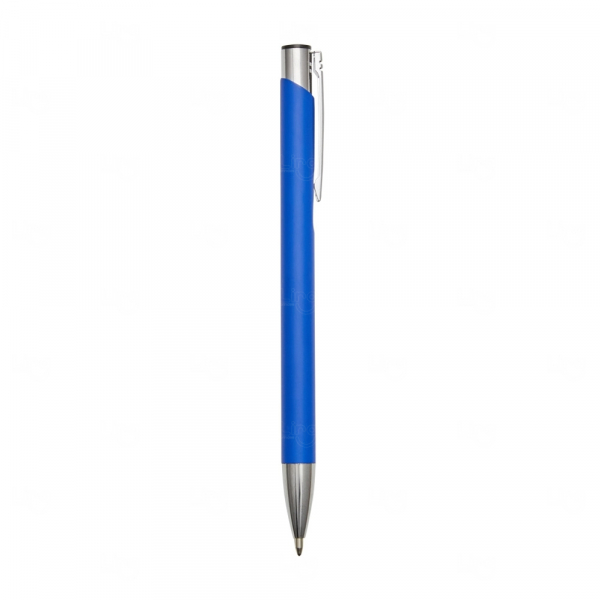Caneta Personalizada de Metal Azul Escuro